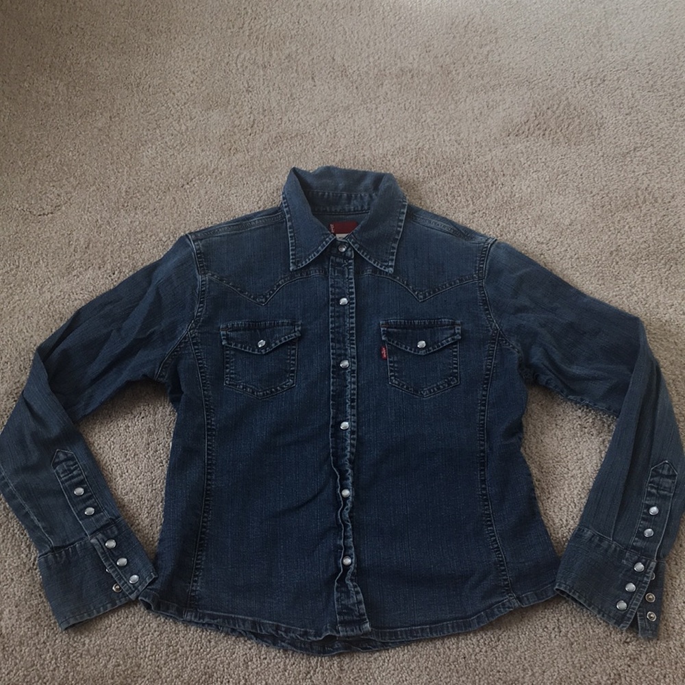Levi’s Denim Button Up. - image 1